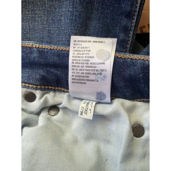 American Eagle Jeans Womens Size 14 Super High Rise Flare Stretch Denim - Picture 12 of 13